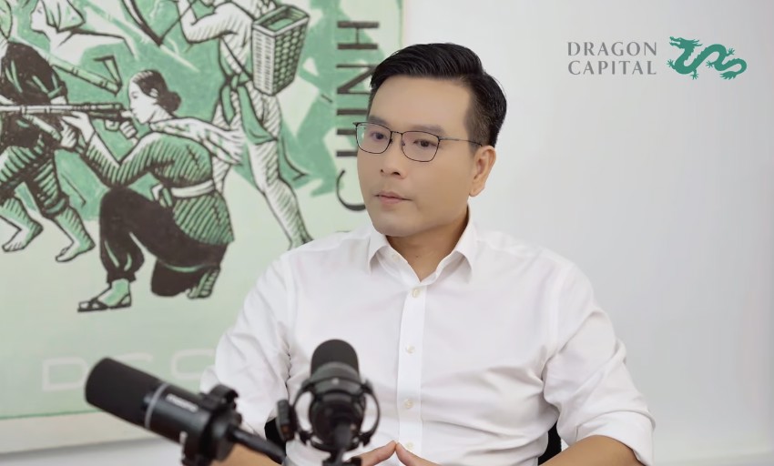 Ông Phạm Anh Khôi, CFO Vinhomes, trả lời phỏng vấn tại chương trình Chat With Portfolio của Dragon Capital